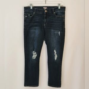 Juicy Couture Denim Capris Womens Size 12